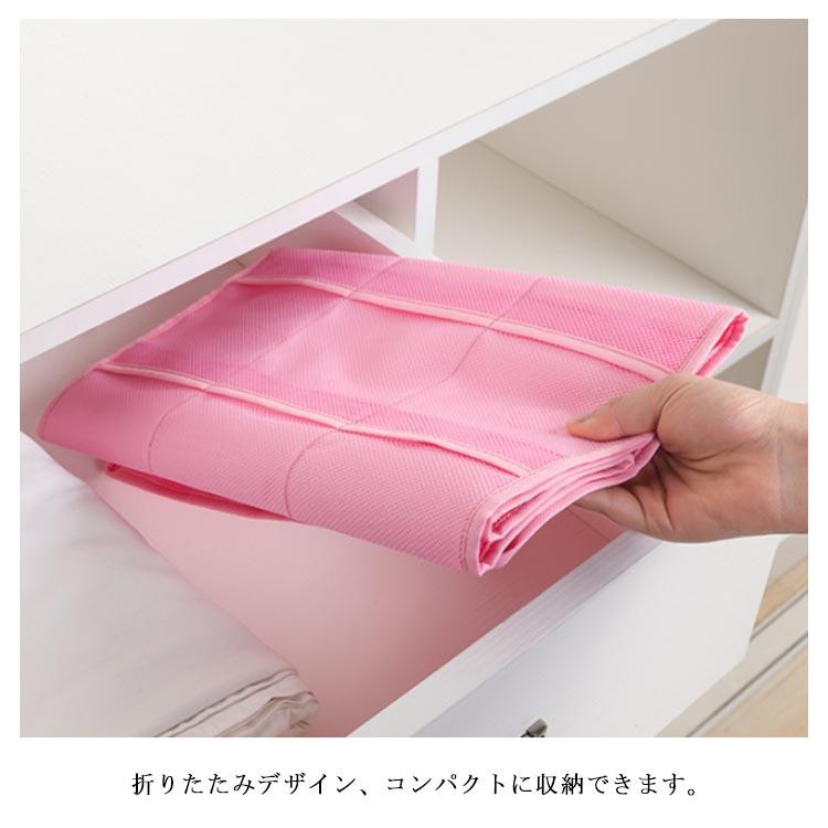 壁掛け袋 壁掛け収納 吊り下げ 収納袋 壁面収納 省スペース 両面収納 靴下 下着 クローゼット 収納ポケット 収納ラック 小物収納 生活雑貨 |  | 13