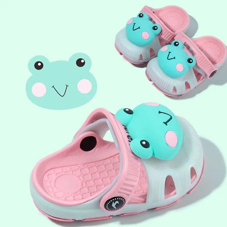 送料無料 キッズスリッパ 子供 夏 春 ベビー シャワーサンダル 女の子 男の子 お風呂 バススリッパ 室内 室外兼用 通気 超軽量EVA 柔らかい |  | 04