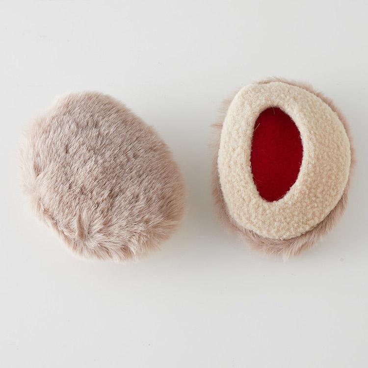 4枚セット 防寒 イヤーマフラー エコファー あったか イヤーマフ 通勤 耳カバー コンパクト イヤーマフ イヤーウォーマー レディース メンズ 男女 |  | 02