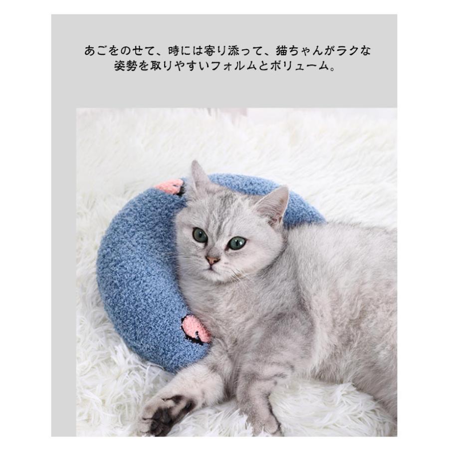 まくら あごのせ枕 クッション 枕 ネコ 犬用 猫用 低反発 枕 ねこ ペット用まくら おもちゃ ぬいぐるみ ピロー 猫用 犬用品 猫用品 小型犬 中 |  | 10