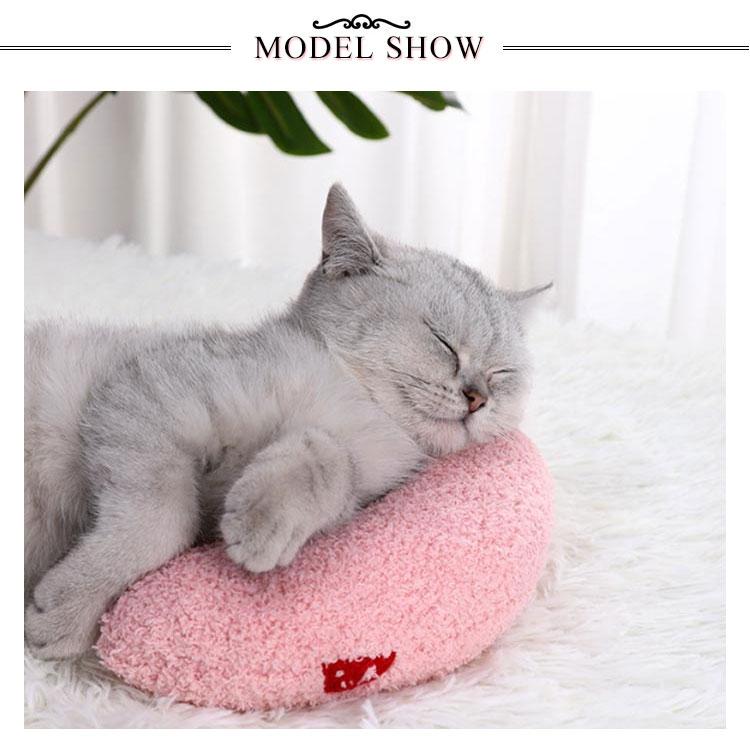 まくら あごのせ枕 クッション 枕 ネコ 犬用 猫用 低反発 枕 ねこ ペット用まくら おもちゃ ぬいぐるみ ピロー 猫用 犬用品 猫用品 小型犬 中 |  | 07