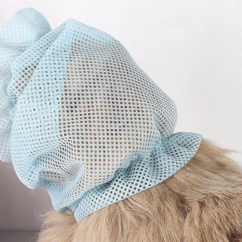 送料無料 エリザベスカラー 犬 ペット メッシュ夏用 タオル