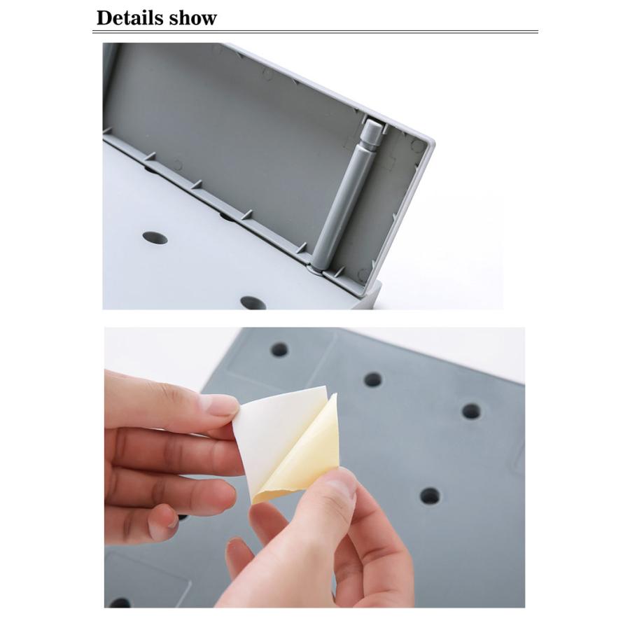 有孔ボード 収納スタンド パンチングボード 壁掛け インテリア キッチン リビング トイレ 浴室 バスルーム 玄関 ウォールシェルフ 壁収納 プラスチ |  | 13