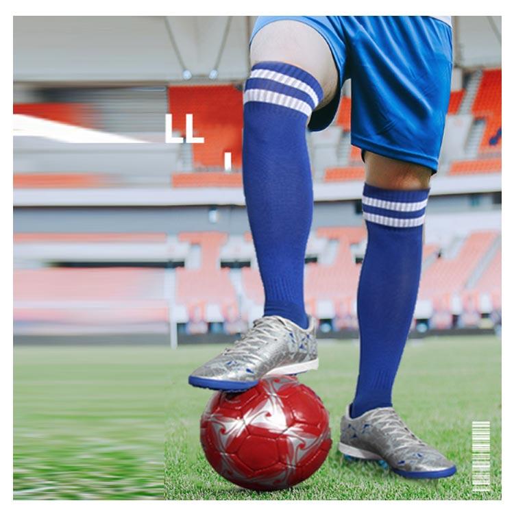 サッカー ソックス 子供 大人 靴下 ストッキング フットサル ジュニア ロング丈 練習用 スポーツソックス 滑り止め 通気性 薄手 伸縮性 破れにく |  | 15