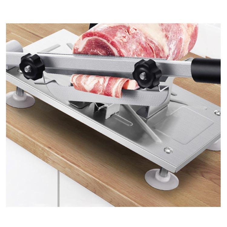 家庭用ミートスライサー スライサー 肉 スライス ミートスライサー 手動スライサー 生ハム 冷凍肉 野菜 パン 餅 手動ミートスライサー 冷凍肉スライ |  | 11