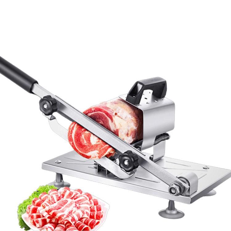 家庭用ミートスライサー スライサー 肉 スライス ミートスライサー 手動スライサー 生ハム 冷凍肉 野菜 パン 餅 手動ミートスライサー 冷凍肉スライ |  | 01