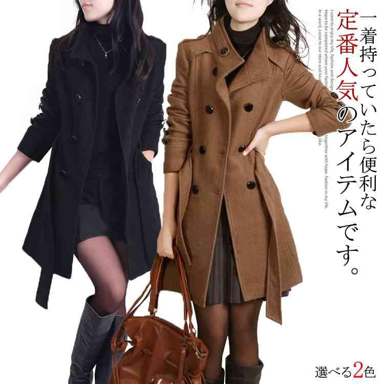 チェスターコート トレンチコート ダブルコート ピーコート レディース | 