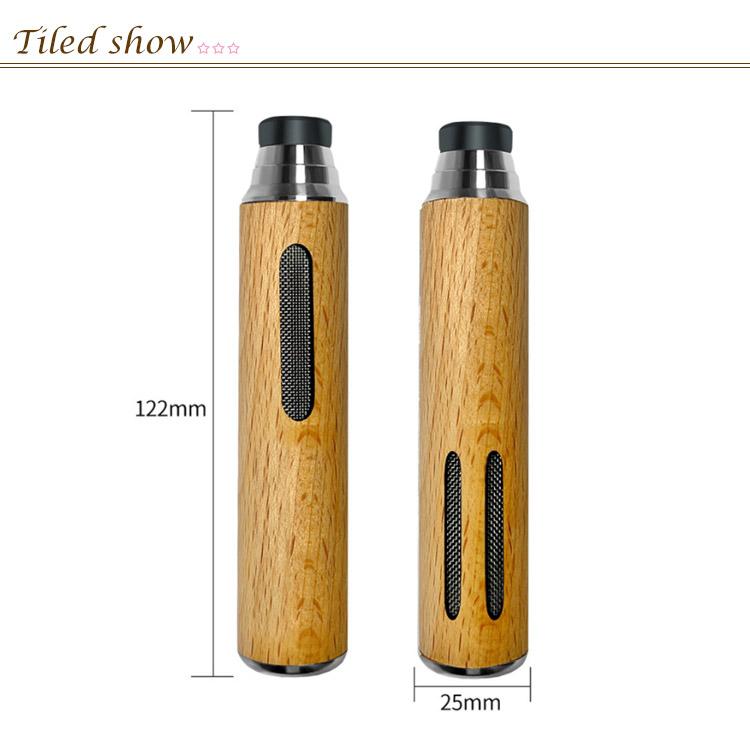 【送料無料】灰皿 携帯 おしゃれ 車用 持ち運び 収納袋付き 屋外 大容量 耐湿 防圧 防風 軽量 頑丈 木製 ナチュラル アウトドア お手入れ簡単 |  | 07