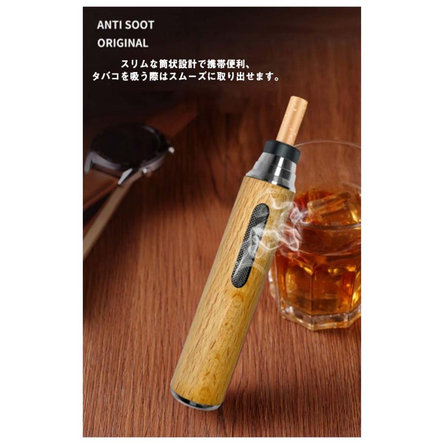 【送料無料】灰皿 携帯 おしゃれ 車用 持ち運び 収納袋付き 屋外 大容量 耐湿 防圧 防風 軽量 頑丈 木製 ナチュラル アウトドア お手入れ簡単 |  | 09