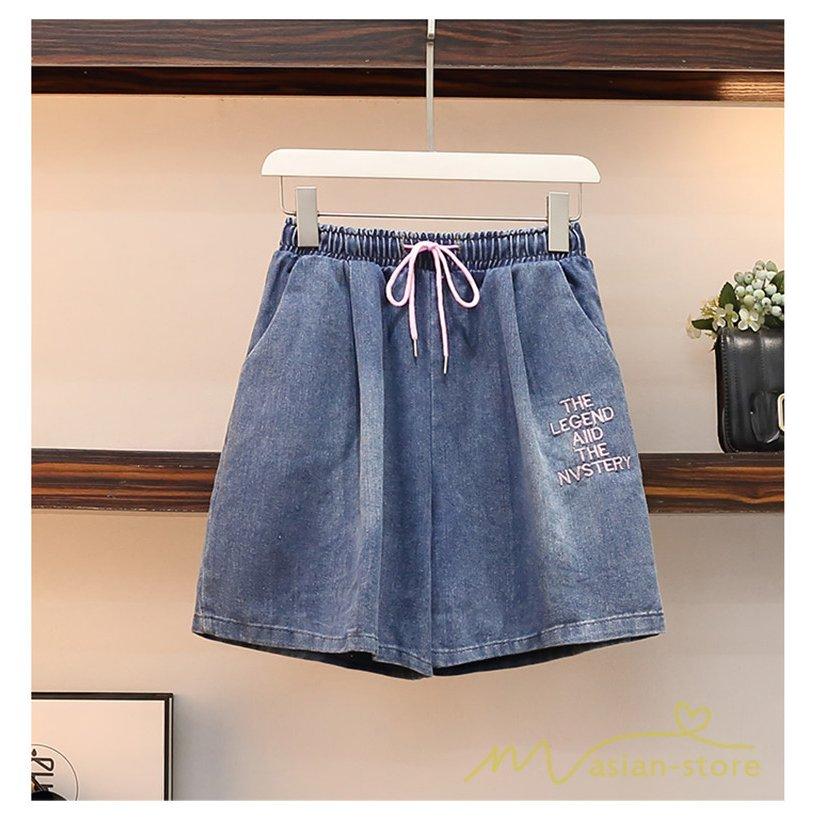 セットアップ レディース パーカー 半袖 フード付き プルオーバー ショートパンツ デニム 2点セット 上下 トップス 夏 パンツ 夏服 カジュアル |  | 07