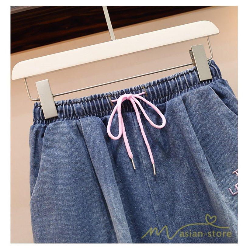 セットアップ レディース パーカー 半袖 フード付き プルオーバー ショートパンツ デニム 2点セット 上下 トップス 夏 パンツ 夏服 カジュアル |  | 08