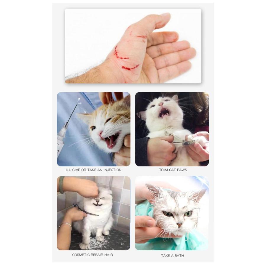 口輪 宇宙ヘッドギア口輪 透明 ペット口輪 エリザベスカラー 猫用 通気性 猫マスク 爪切り補助用 耳掃除 美容 ペット用品 お風呂 噛みつき防止 拾 |  | 07