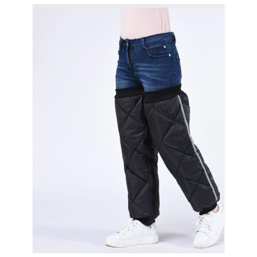 バイク用 レッグウォーマー レッグカバー 送料無料 裏起毛 自転車 膝保護 膝 プロテクター 反射ストリップ バイク 寝る用 男女兼用 レッグウォーマ |  | 13