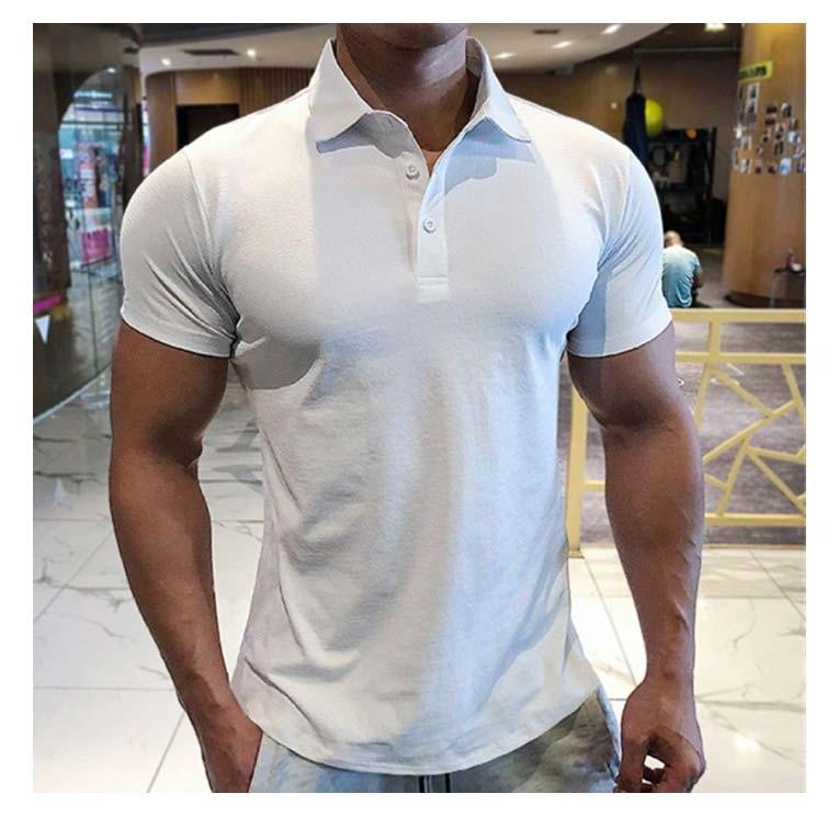 ポロシャツ 半袖 メンズ ポロ メッシュ 接触冷感 涼しい 吸水 速乾 ドライ ストレッチ 薄手 細身 スリム フィット スポーツ インナー 冷感 通 |  | 16