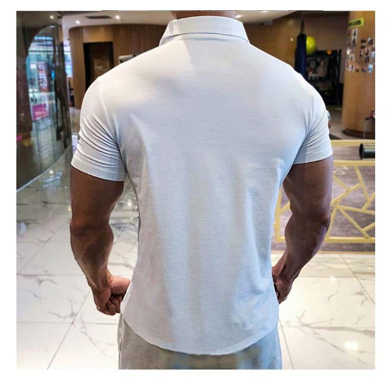 ポロシャツ 半袖 メンズ ポロ メッシュ 接触冷感 涼しい 吸水 速乾 ドライ ストレッチ 薄手 細身 スリム フィット スポーツ インナー 冷感 通 |  | 17