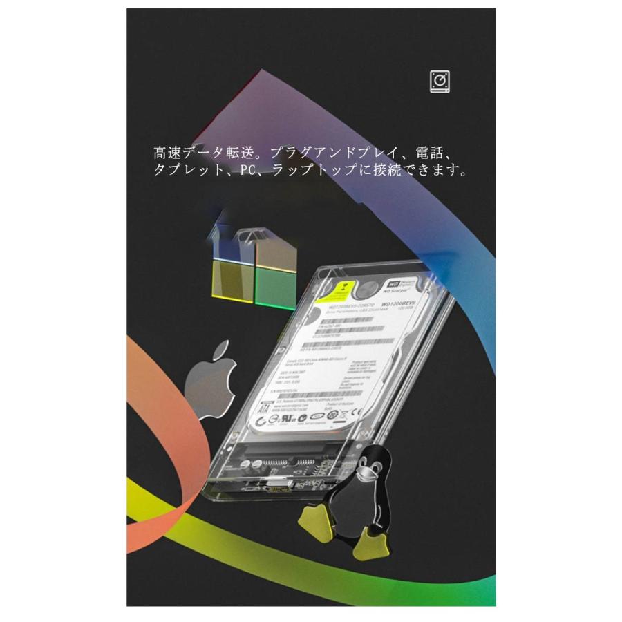 外付け ハードディスク ポータブル 外付けハードディスク 静音 高速