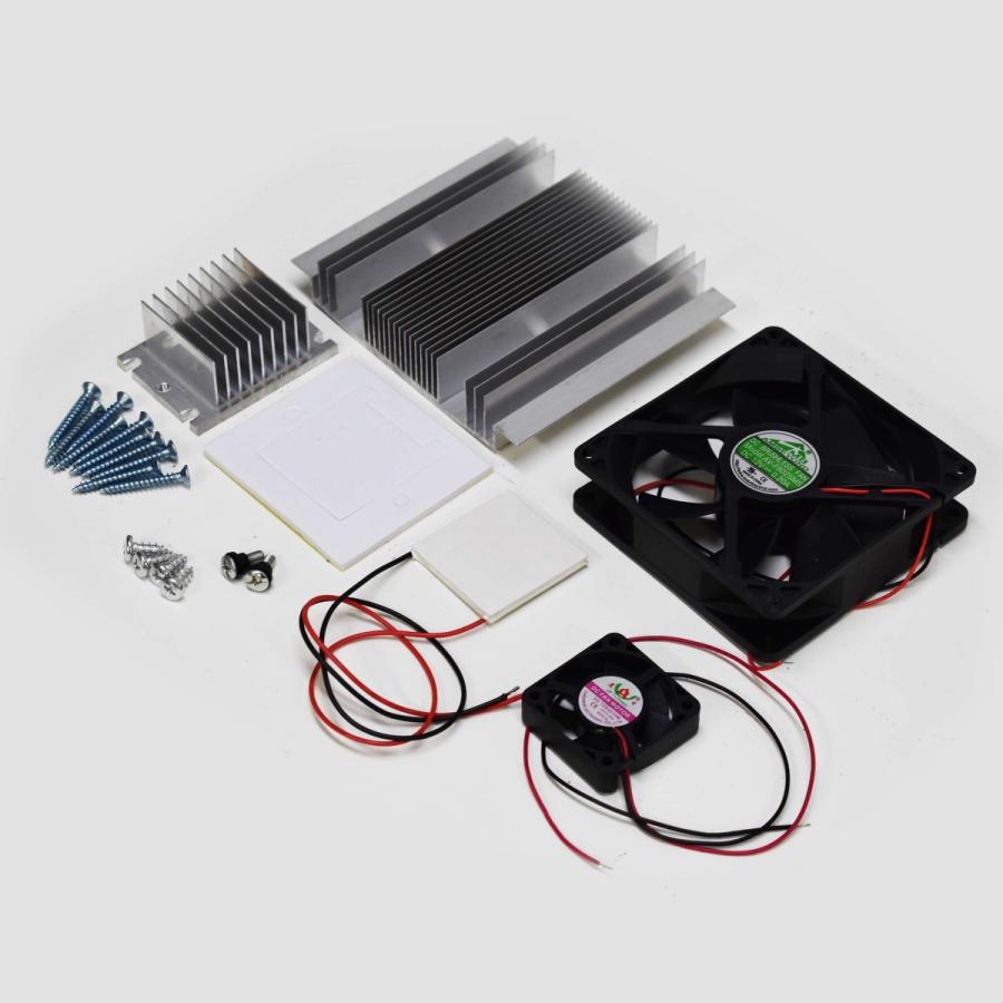 ヒートシンク Pcクーラー Dc 12v 熱電 ペルチェ素子 冷凍システム 半導体 エアークーラー Diyキット 空冷 Ae 台町商会 通販 Yahoo ショッピング