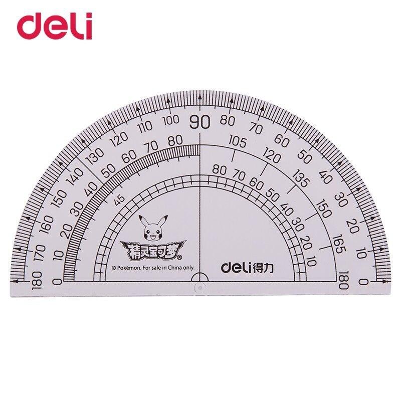 ポケモン ピカチュウ 三角定規 分度器 プラスチック 定規セット Deli 4点セット Ae 0 台町商会 通販 Yahoo ショッピング