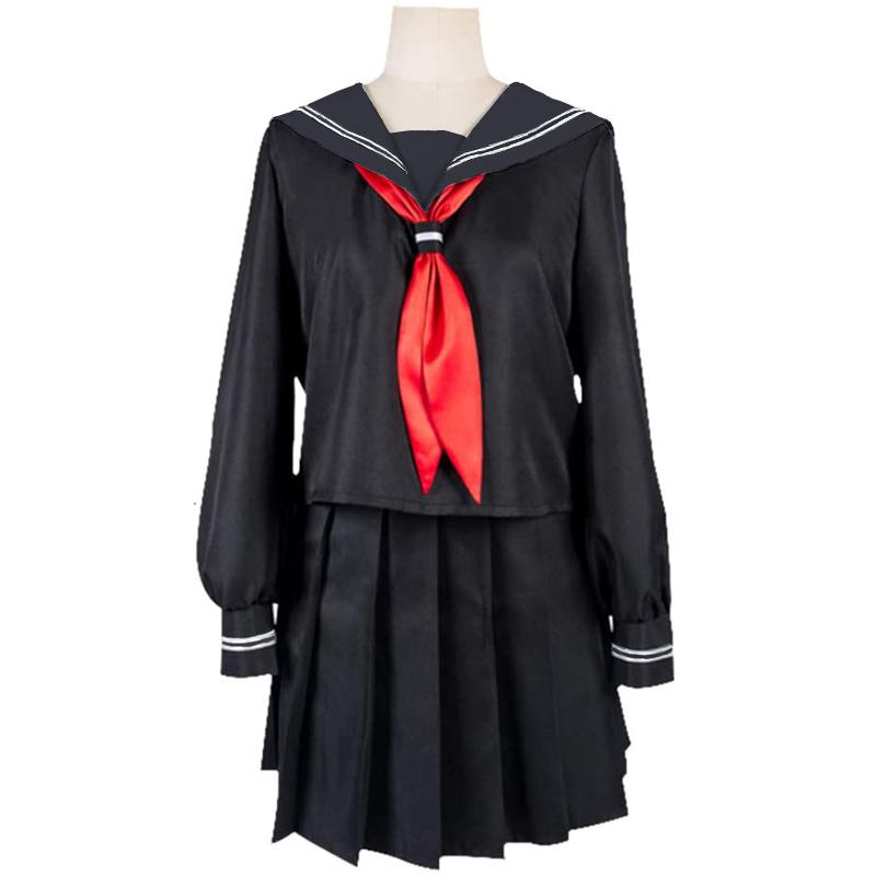 ハロウィン 地獄少女 コスプレ 閻魔あい 制服 セーラー服 コスプレ衣装 コスチューム Cosplay Jk M Segurosaurora
