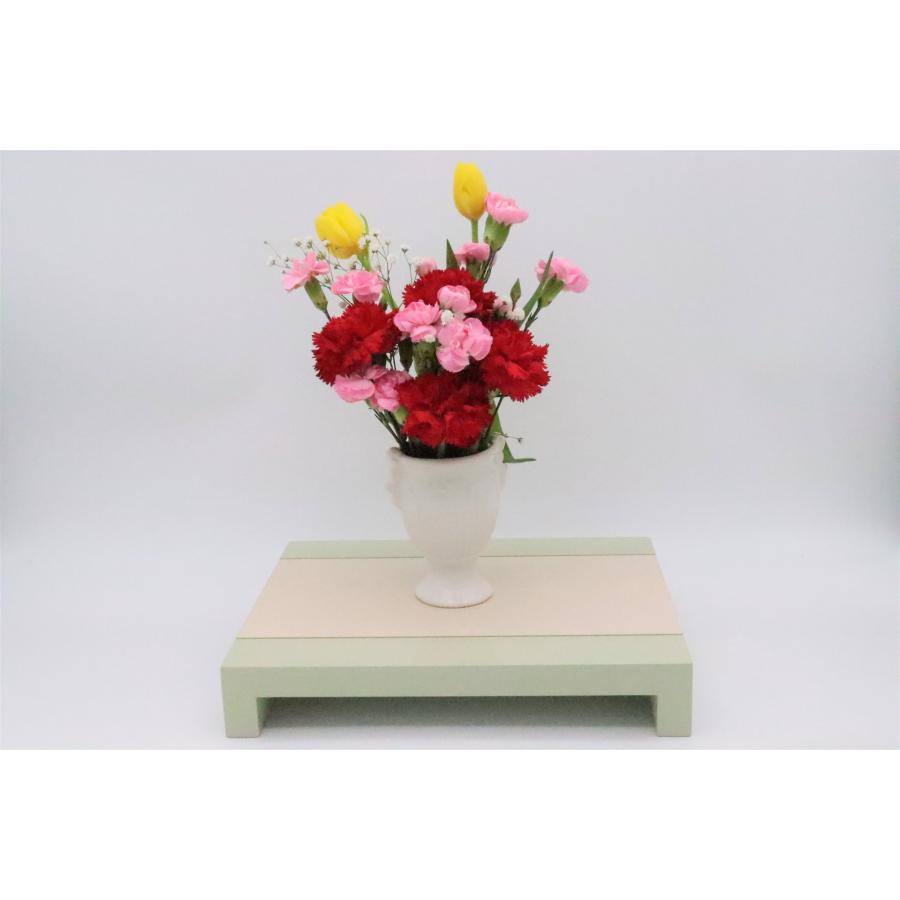 台 台座 飾り台 ディスプレイ台座 フィギュア 木製 人形 雛人形 駒 白