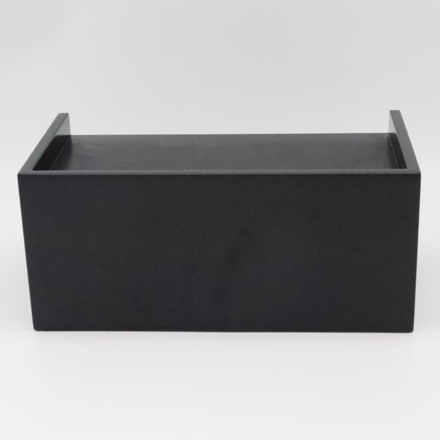 ティッシュボックス ティッシュケース カバー 収納 蓋付き ブラック 多