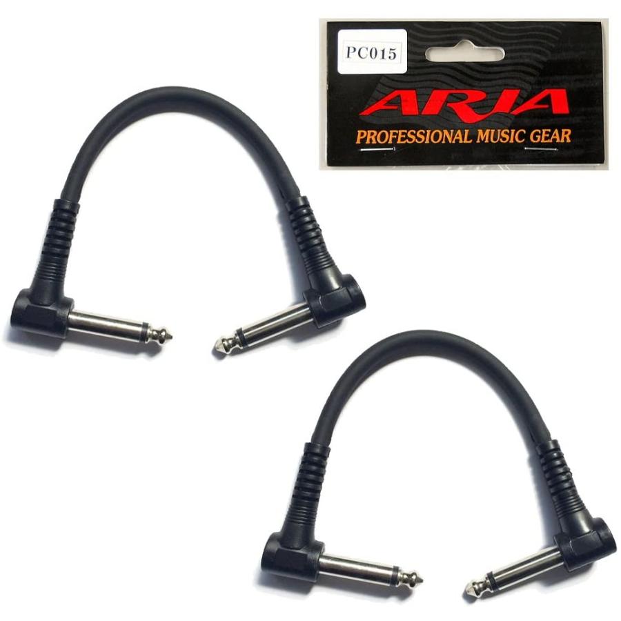 ARIA アリア パッチケーブル シールド PC-015 ×2個セット : ダイマツ