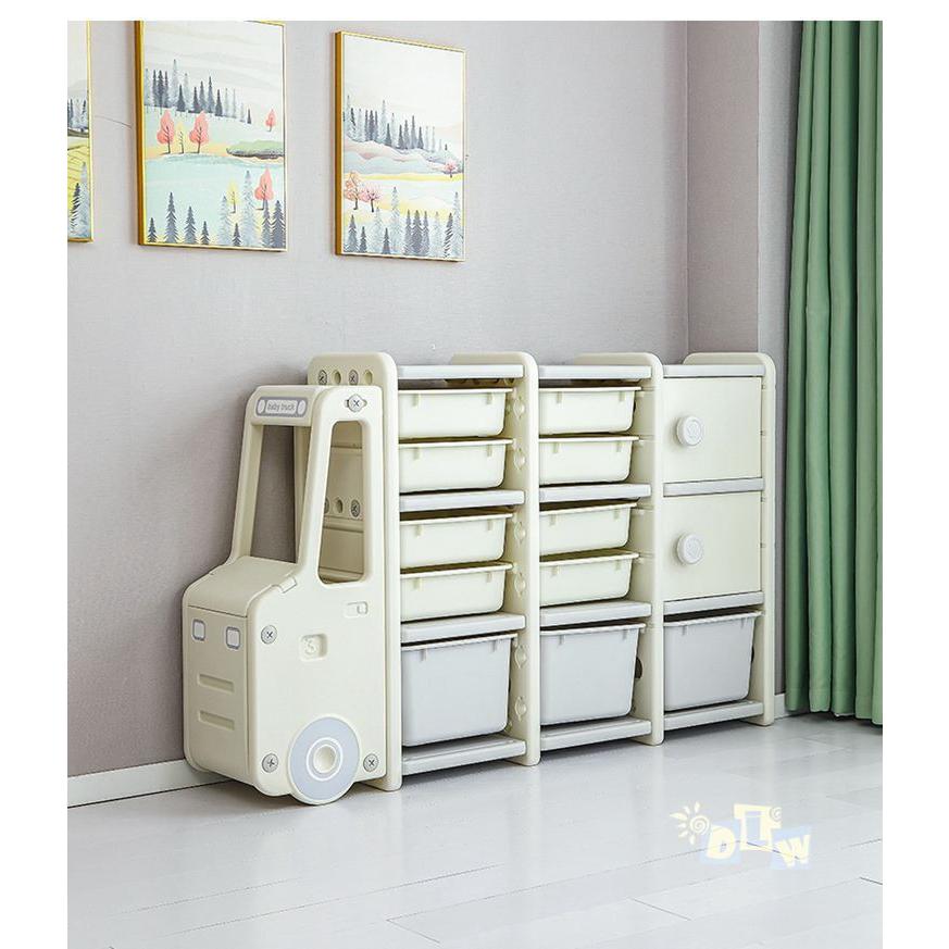春夏新作 予約販売 収納ラック 収納ケース かわいい おしゃれ キッズバスケット おもちゃ収納 キッズ お片付け おもちゃ箱 子供 車 小物収納大容量 Biu 子供部屋