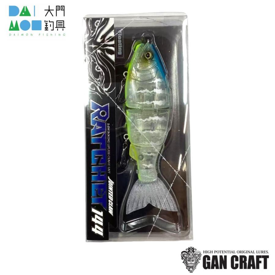 GAN CRAFT ガンクラフト　ジョイクロ　ラチェット GAN CRAFT（ガンクラフト） ジョインテッドクロー ラチェット 144