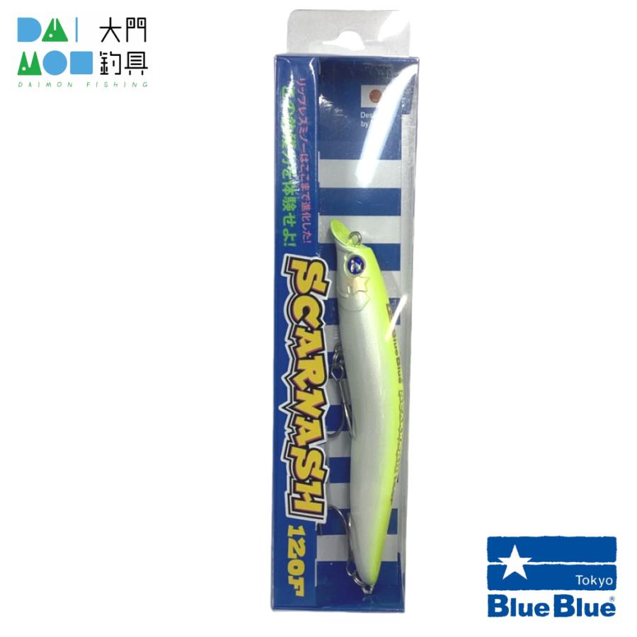 BlueBlue（ブルーブルー） スカ―ナッシュ 120F #03 チャートバック