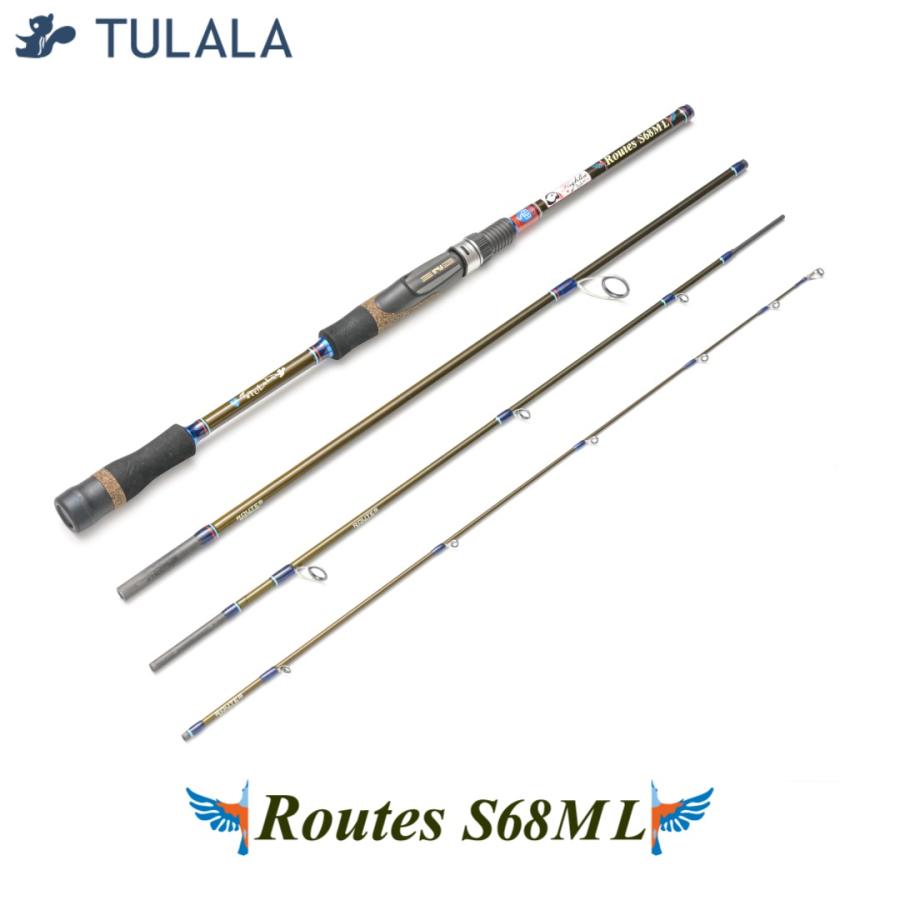 ツララ ルーツ S68ML 4ピース パワースピニング / TULALA FLIGHTEX