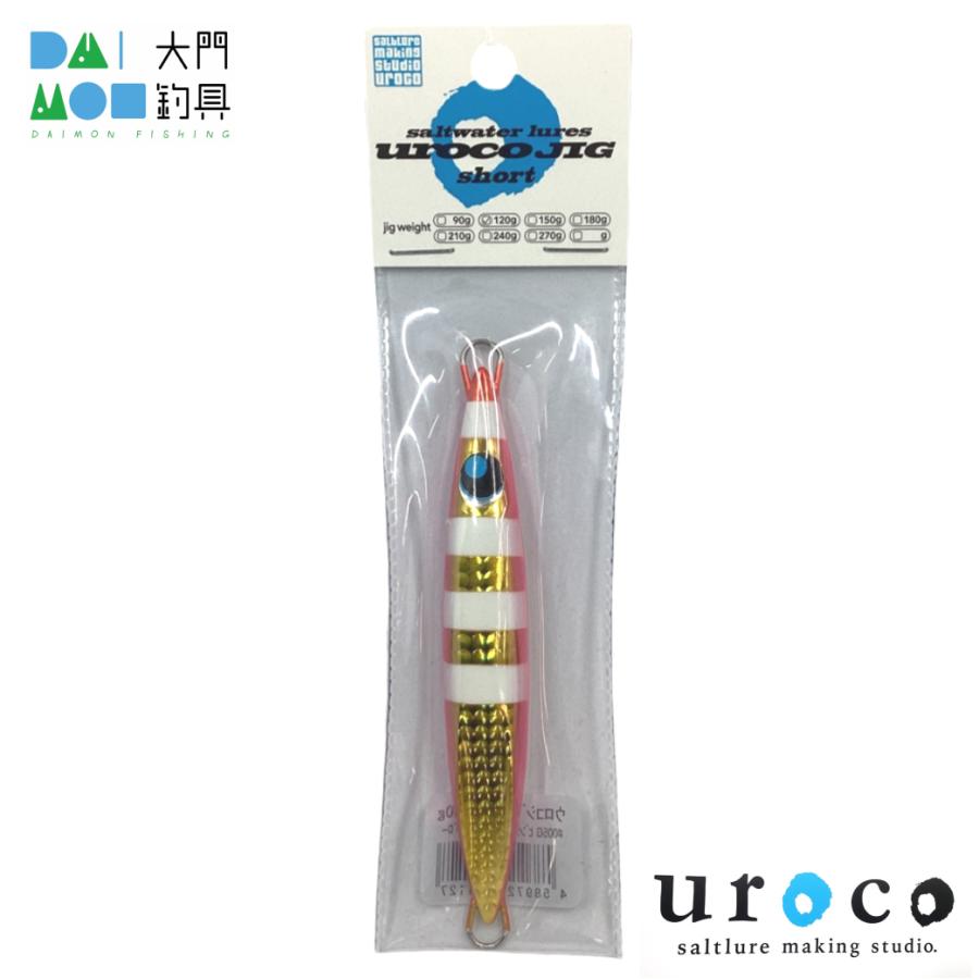 UROCO（ウロコ） ウロコジグショート UROCO JIG SHORT120g #005G