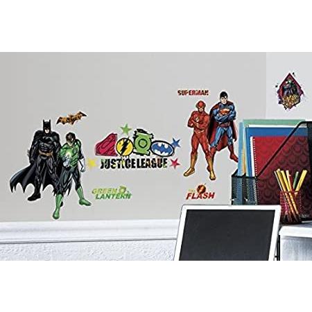 Roommates ジャスティスリーグ 剥がして貼れるウォールデカール アベンジャーズ Carlastela Com
