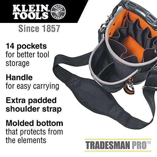 Klein Tools 554158-14 Tradesman Pro オーガナイザー 8インチ トート