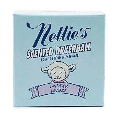 【オンライン限定商品】 Lavender - Dryerball Wool Scented Nellie's Scented Ne Pure 100% with Made - その他洗濯用品