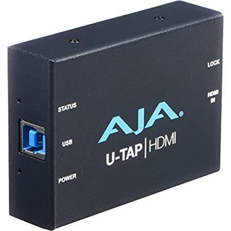 【限定価格セール！】 U-TAP AJA(アジャ) HDMI HDMIキャプチャー 3.0電源 USB シンプル その他周辺機器