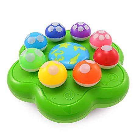 ベストラーニング キノコガーデン 1 3歳の乳幼児用対話型の光る知育玩具 色 数字 ゲーム 音楽 Shapefm Dk