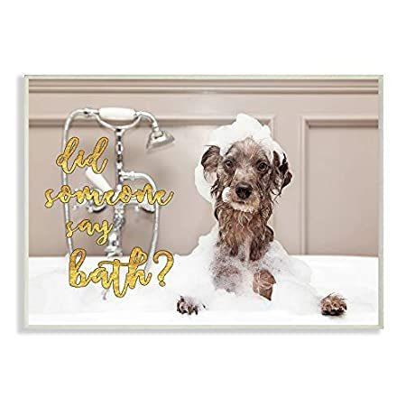 【正規品】 Stupell 15 x 0.5 x 10 犬の壁飾りアート Bath Bubble Bath? Say Someone Did Décor Home レリーフ、アート 【正規品】 Stupell 15 x 0.5 x 10 犬の壁飾りアート Bath Bubble Bath? Say Someone Did Décor Home レリーフ、アート