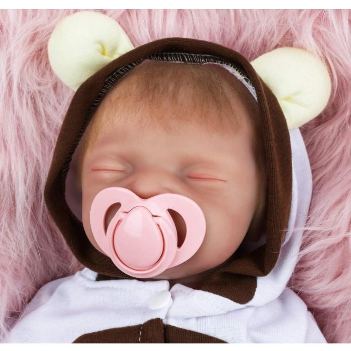 Vollence 18インチ スリーピングフルシリコンベビー人形 髪の毛付き 目に閉じたリアルなリボーンドール 新生児 フルシリコン B0d751p7 Dik Onlineshop 通販 Yahoo ショッピング