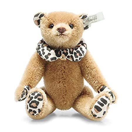 大切な Steiff Swarovski - Leo Leopard Teddy Bear, Brown, 6" ぬいぐるみ
