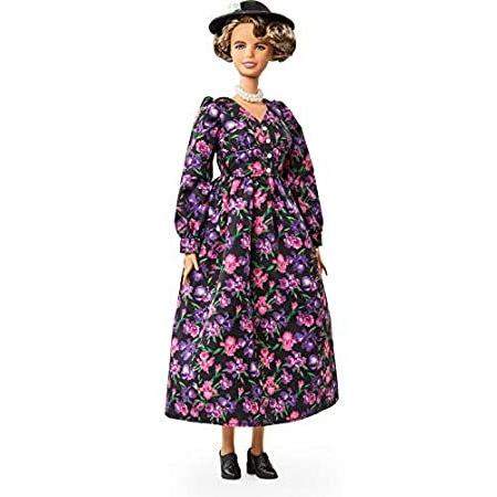 Barbie Inspiring Women Eleanor Roosevelt Doll (12-inch) Wearing Floral Dres