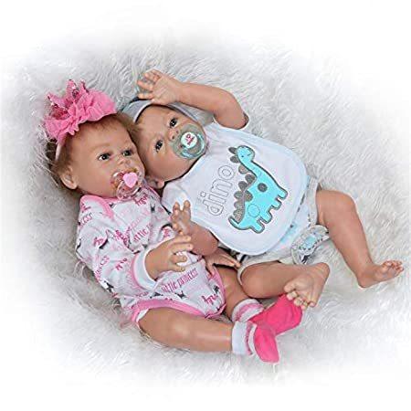 安いそれに目立つ Dolls Baby Reborn Silicone Body Full inch 20 Pam Zero Twins Co Anatomically その他人形