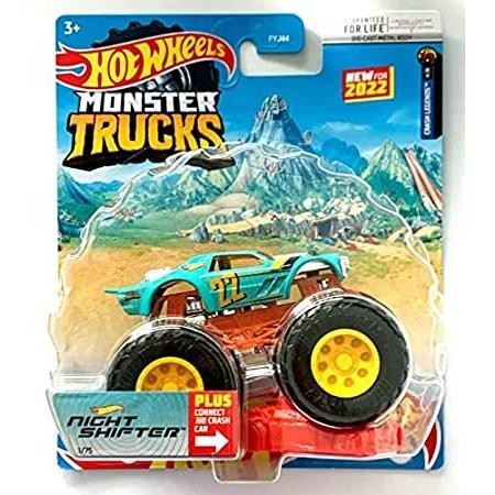 新規購入 Diecast Hot Wheels Monster Trucks Night Shifter 1 64 Scale Truck 1 75 Plus その他おもちゃ Alice Com Ve