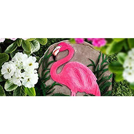 メール便なら送料無料 Spoontiques Inc Flamingo Stepping Stone Pink Green 50 Off Www Aqtsolutions Com