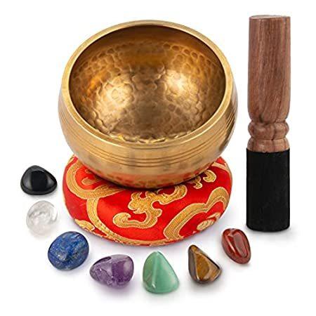 【時間指定不可】 Tibetan Singing gifts/Spirit Psychology | bowl Sound - Set Meditation Bowls オブジェ、置き物