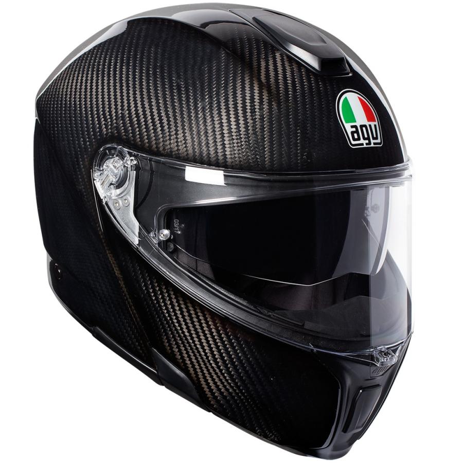 AGV 【公式】 SPORTMODULAR 002-GLOSSY CARBON バイク用 フリップ
