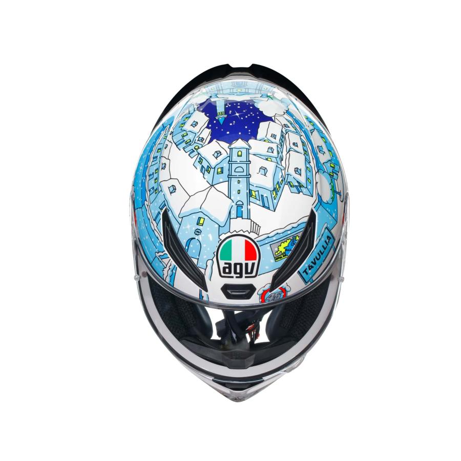 公式】K1 S AGV JIST Asian Fit 024-ROSSI WINTER TEST 安心の保証付
