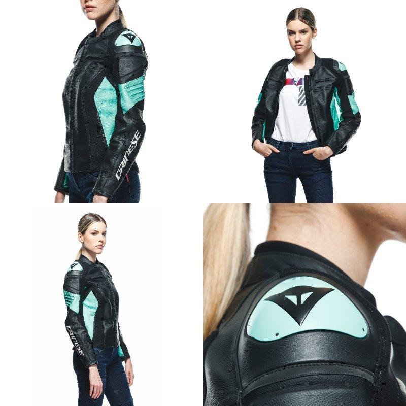 ダイヤ。さん専用 ジャケット 公式】RACING 4 LADY LEATHER JACKET 安心の修理保証付き DAINESE