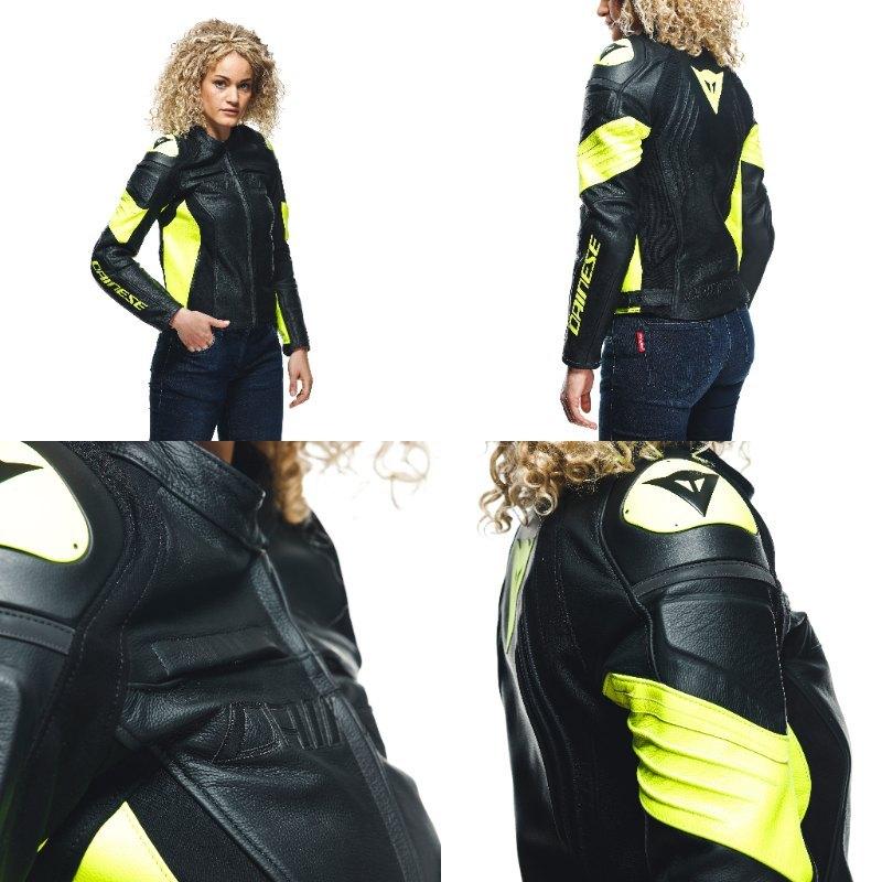 RACING 4 LADY LEATHER JACKET｜dainesejapan｜14