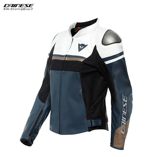DAINESEダイネーゼ LADYレザージャケット46 公式】RAPIDA LADY LEATHER JACKET 安心の修理保証付き DAINESE