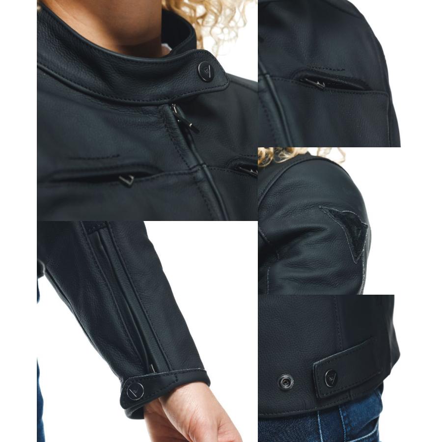 公式】RAZON 2 LADY LEATHER JACKET 安心の修理保証付き DAINESE